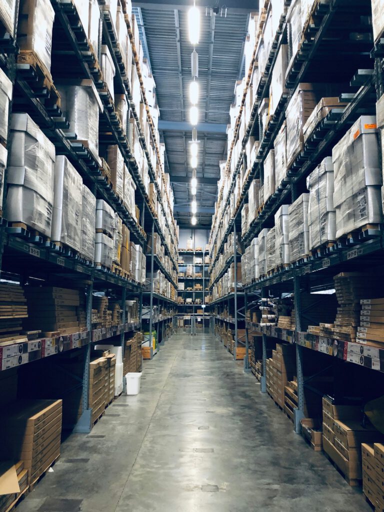 Pallet storage opslag